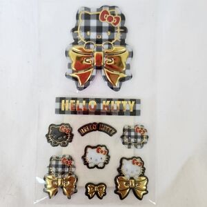 2010 - Sanrio - Hello Kitty - Puffy Shiny Stickers - Brand New